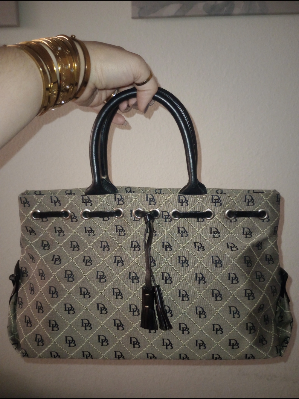 Dooney & Bourke Logo Satchel
